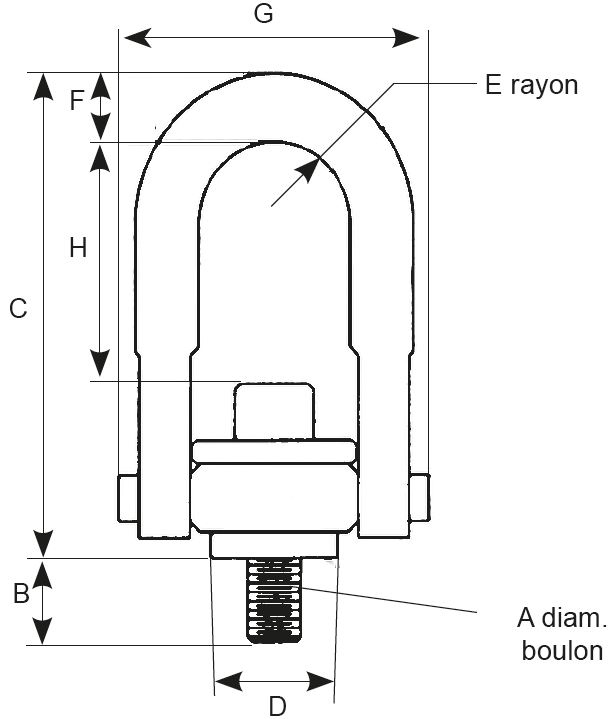 Anneau_de_levage_articule_HR_125M_schema