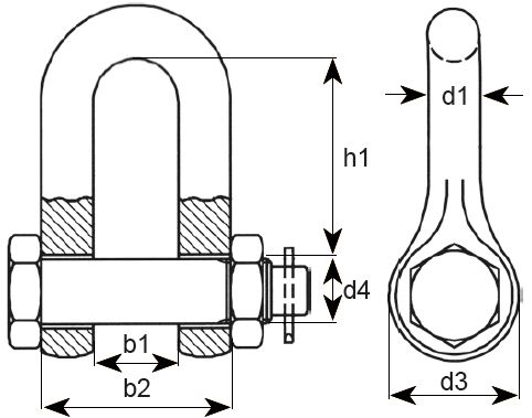 manille_de_levage_droite_boulonnee_schema