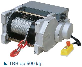 Treuil monophasé type 230V pour levage et traction Treuil monophasé