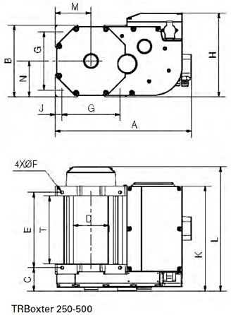 Treuil_electrique_TRBoxter_250_a_500kg_commande_directe_cotes